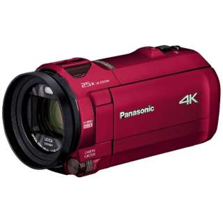 デジタル4Kビデオカメラ HC-VX992MS-R レッド [4K対応]