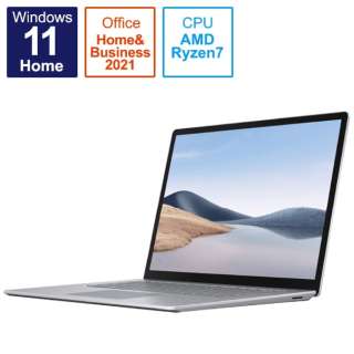 Surface Laptop 4 [15.0^ /Windows11 Home /AMD Ryzen 7 /F8GB /SSDF256GB] 5UI-00046 v`i