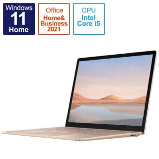 Surface Laptop 4 [13.5型 /Windows11 Home /intel Core i5 /メモリ：8GB /SSD：512GB] 5BT-00091 サンドストーン