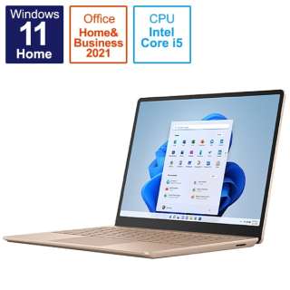 Surface Laptop Go 2 [12.4型 /Office付き /Win11 Home S /intel Core i5 /メモリ：8GB /SSD：128GB] 8QC-00054 サンドストーン