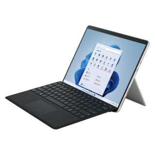 Surface Pro 8 + Black Keyboardy^CvJo[ti{zjz [13.0^ /Windows11 Home /intel Core i5 /F8GB /SSDF128GB /Office HomeandBusiness] IUR-00006 v`i
