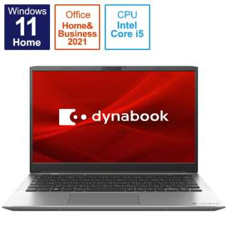 13.3^m[gPC dynabook S6 [13.3^ /Windows11 Home /intel Core i5 /F8GB /SSDF256GB /Office HomeandBusiness /2022N08f] P1S6VPES v~AVo[
