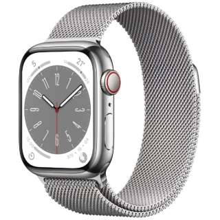 Apple Watch Series 8iGPS + Cellularfj- 41mmVo[XeXX`[P[XƃVo[~l[[[v MNJ83JA