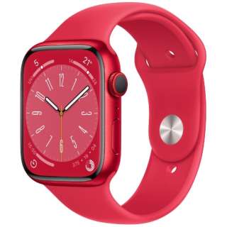Apple Watch Series 8iGPS + Cellularfj- 45mm(PRODUCT)REDA~jEP[X(PRODUCT)REDX|[coh MNKA3JA