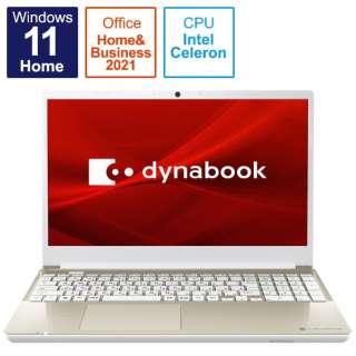 15.6^m[gPC dynabook X4/V [15.6^ /Windows11 Home /intel Celeron /F8GB /SSDF256GB /Office HomeandBusiness /2022N10f] P1X4VPEG TeS[h
