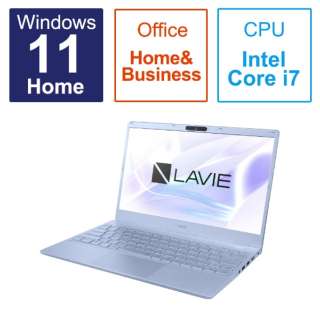 13.3^m[gPC LAVIE N13V[Y [13.3^ /Windows11 Home /intel Core i7 /F16GB /SSDF512GB /Office HomeandBusiness /2023Ntf] PC-N1375FAM ^bNCgu[