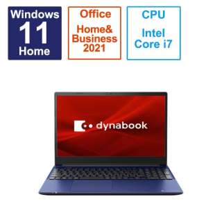 15.6^m[gPC dynabook C7 [15.6^ /Windows11 Home /intel Core i7 /F16GB /SSDF512GB /Office HomeandBusiness /2023N6f] P1C7WPEL vVXu[
