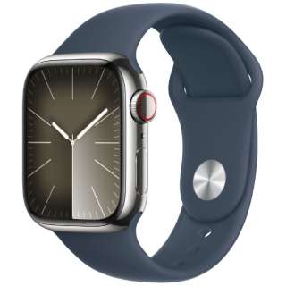 Apple Watch Series 9iGPS + Cellularfj- 41mmVo[XeXX`[P[XƃXg[u[X|[coh - M/L MRJ33J/A