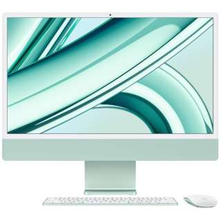 24C`iMac Retina 4.5KfBXvCf [24^ /Apple M3`bvi8RACPU/8RAGPUj/SSDF256GB /F8GB /2023N] MQRA3J/A O[