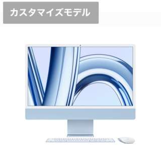 24C`iMac Retina 4.5KfBXvCf [24^ /Apple M3`bvi8RACPU/8RAGPUj/SSDF256GB /F16GB /2023N] CTOMQRC3JA u[ JX^}CYfz