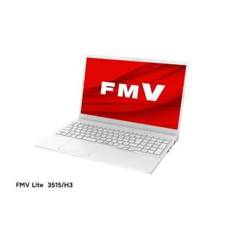 15.6^m[gPC FMV Lite 3515/H3 [15.6^ /Windows11 Home /intel Celeron /F8GB /SSDF256GB /Office HomeandBusiness /2023N11f] FMV3515H3W A[ozCg